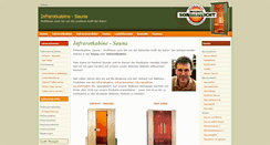 Desktop Screenshot of infrarot-sauna-kabine.at